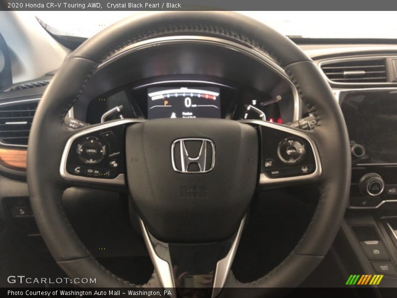 Crystal Black Pearl / Black 2020 Honda CR-V Touring AWD