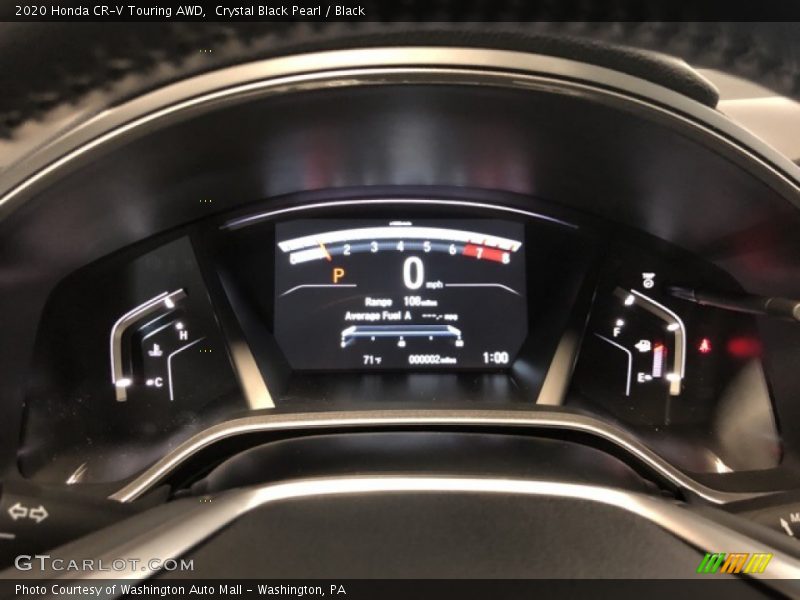 Crystal Black Pearl / Black 2020 Honda CR-V Touring AWD