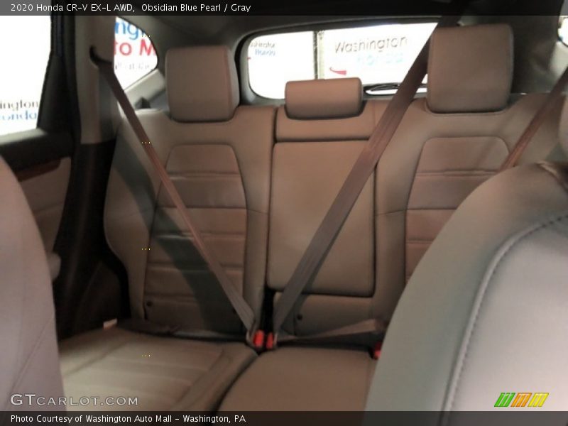 Obsidian Blue Pearl / Gray 2020 Honda CR-V EX-L AWD