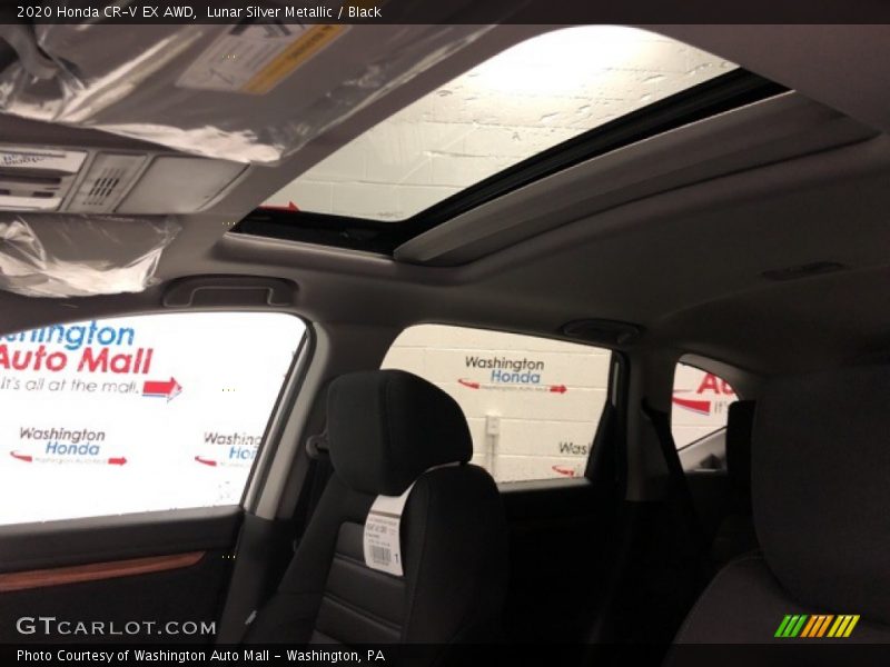Lunar Silver Metallic / Black 2020 Honda CR-V EX AWD