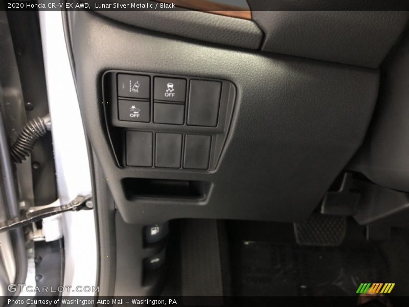 Lunar Silver Metallic / Black 2020 Honda CR-V EX AWD