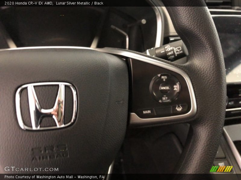 Lunar Silver Metallic / Black 2020 Honda CR-V EX AWD