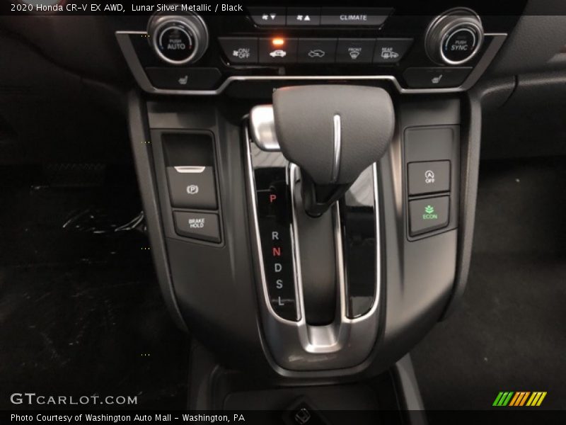 Lunar Silver Metallic / Black 2020 Honda CR-V EX AWD