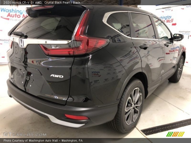 Crystal Black Pearl / Black 2020 Honda CR-V EX AWD
