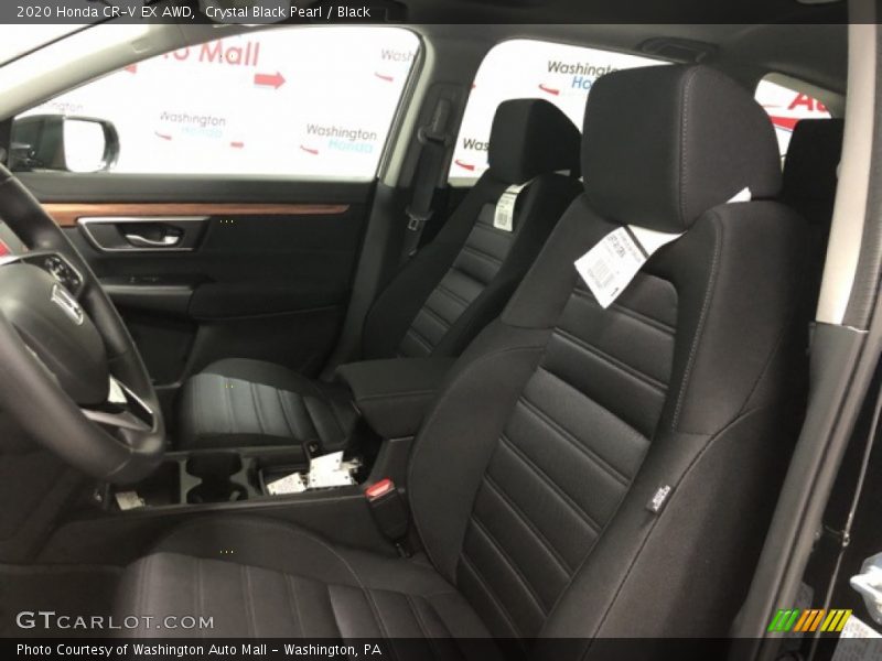 Crystal Black Pearl / Black 2020 Honda CR-V EX AWD
