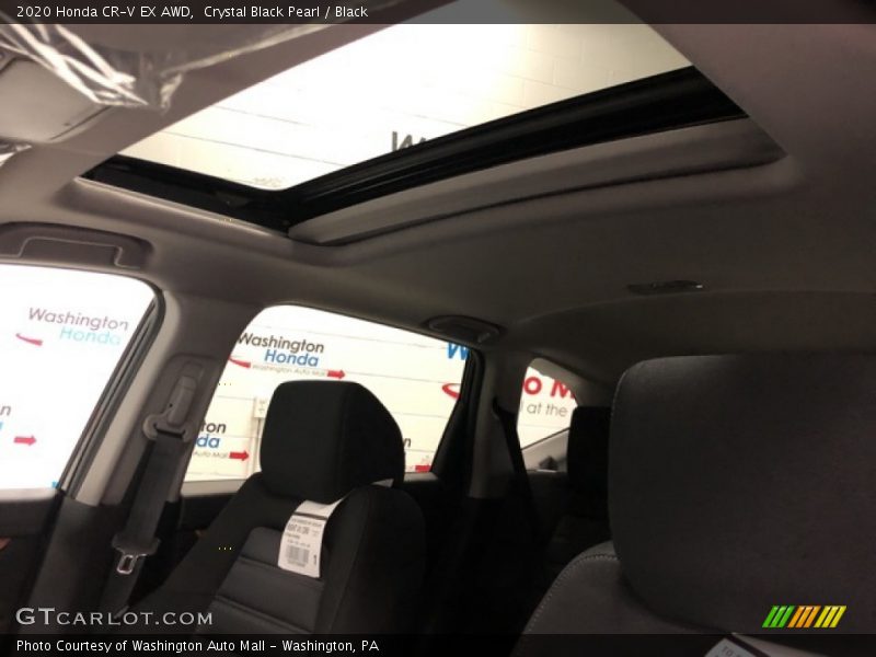 Crystal Black Pearl / Black 2020 Honda CR-V EX AWD