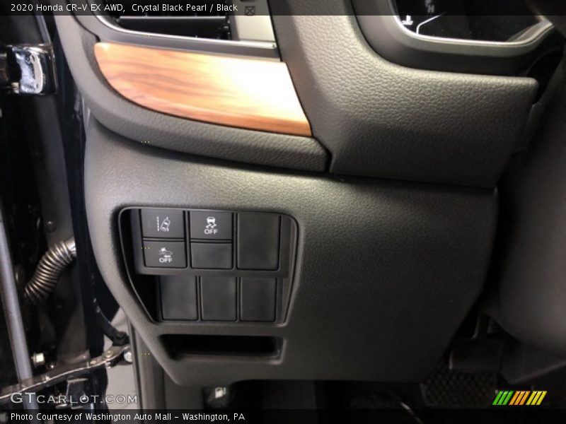 Crystal Black Pearl / Black 2020 Honda CR-V EX AWD