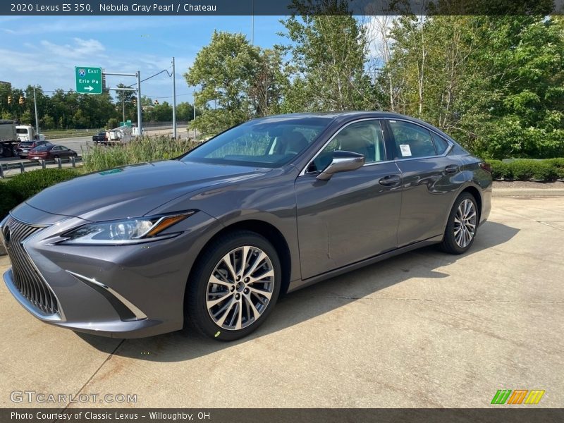 Nebula Gray Pearl / Chateau 2020 Lexus ES 350