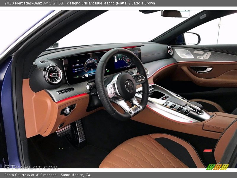 Dashboard of 2020 AMG GT 53