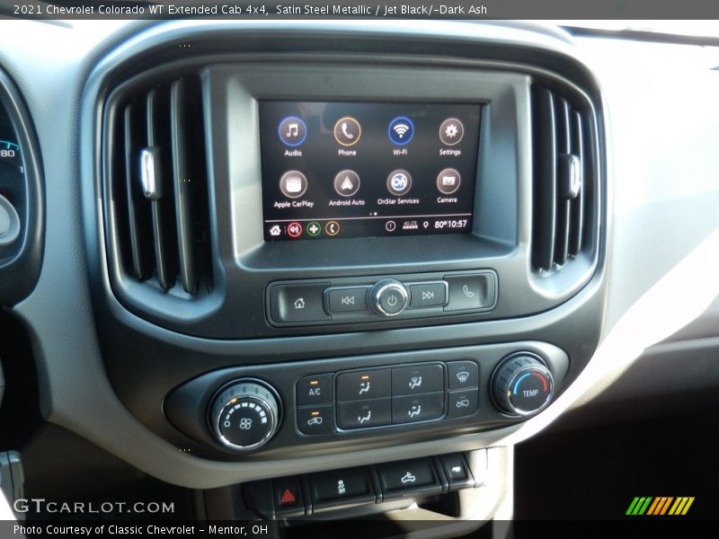 Controls of 2021 Colorado WT Extended Cab 4x4