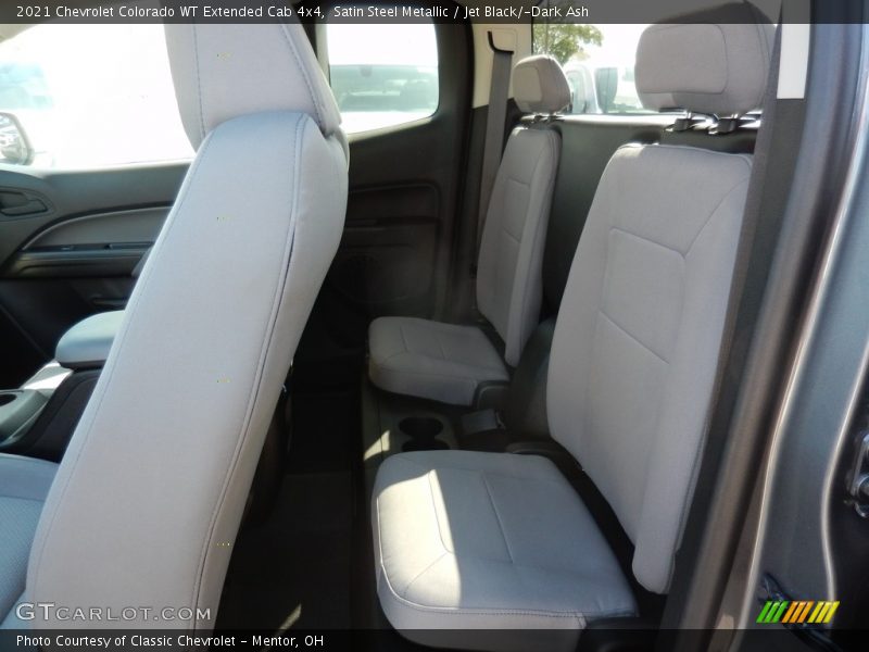 Rear Seat of 2021 Colorado WT Extended Cab 4x4
