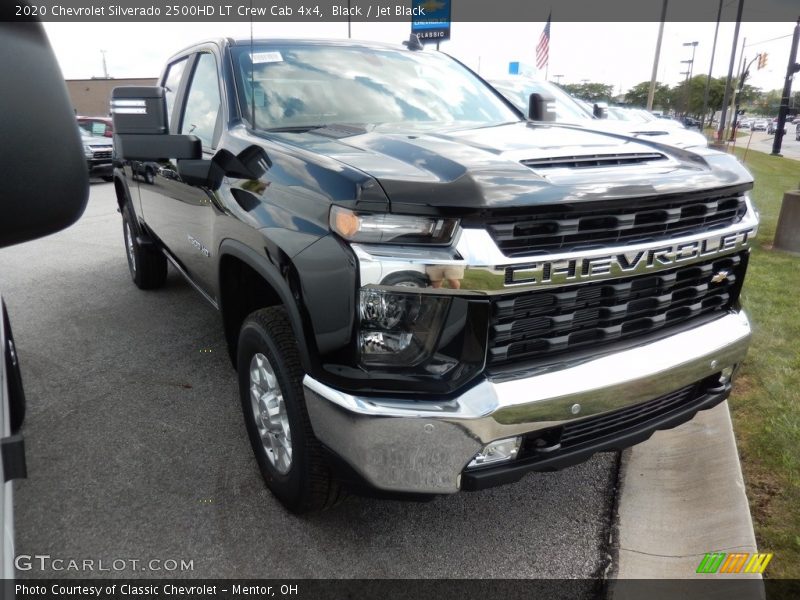 Black / Jet Black 2020 Chevrolet Silverado 2500HD LT Crew Cab 4x4