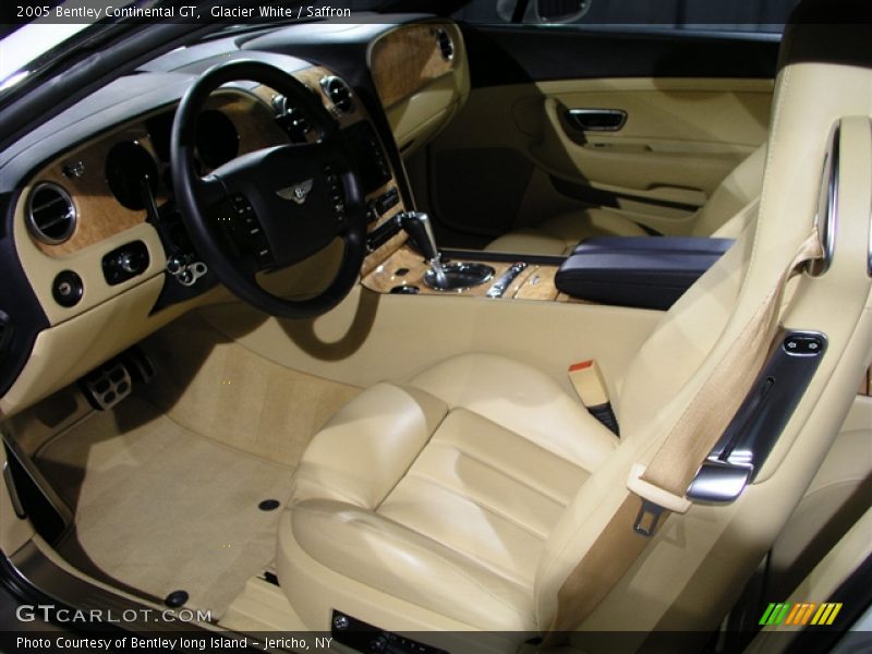 Glacier White / Saffron 2005 Bentley Continental GT
