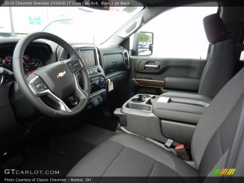 Black / Jet Black 2020 Chevrolet Silverado 2500HD LT Crew Cab 4x4
