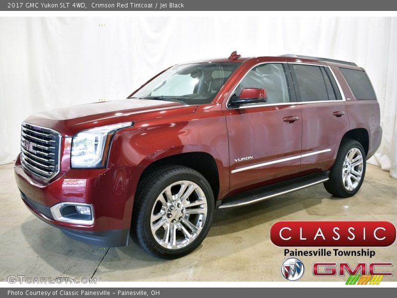 Crimson Red Tintcoat / Jet Black 2017 GMC Yukon SLT 4WD