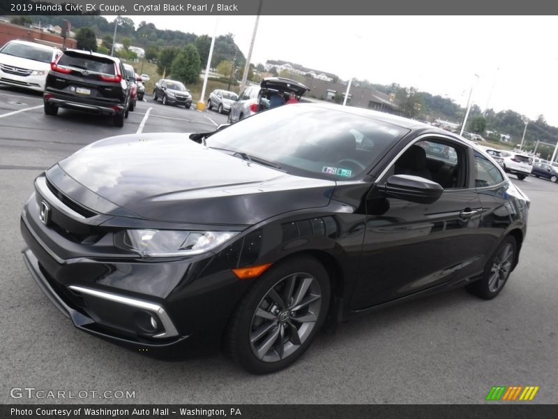 Front 3/4 View of 2019 Civic EX Coupe