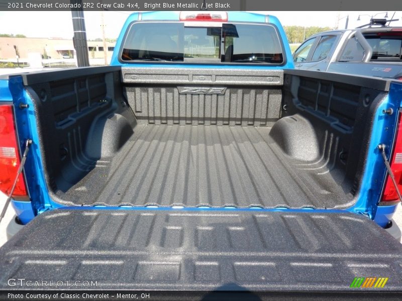 Bright Blue Metallic / Jet Black 2021 Chevrolet Colorado ZR2 Crew Cab 4x4