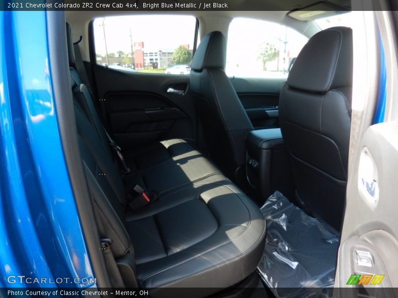 Bright Blue Metallic / Jet Black 2021 Chevrolet Colorado ZR2 Crew Cab 4x4