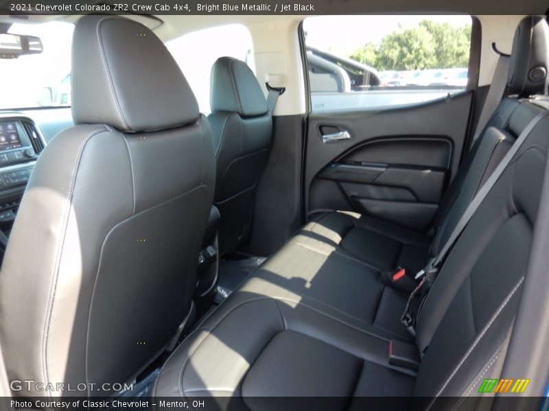 Bright Blue Metallic / Jet Black 2021 Chevrolet Colorado ZR2 Crew Cab 4x4