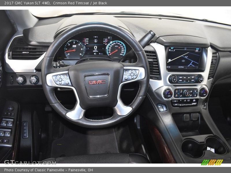 Crimson Red Tintcoat / Jet Black 2017 GMC Yukon SLT 4WD