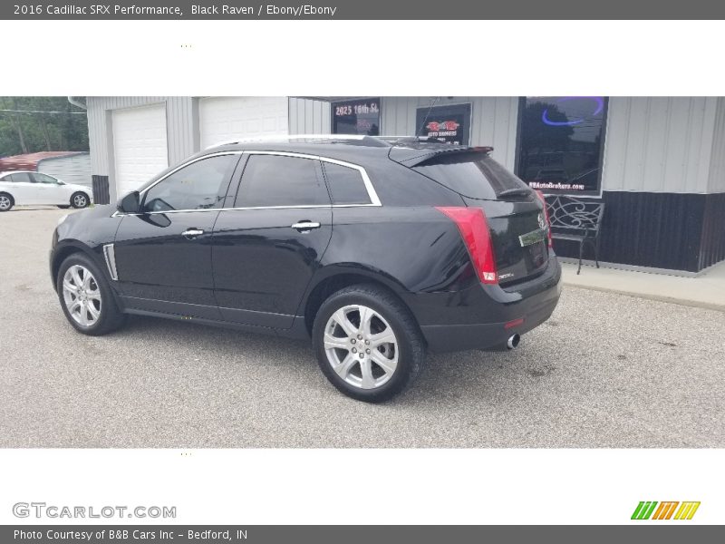 Black Raven / Ebony/Ebony 2016 Cadillac SRX Performance