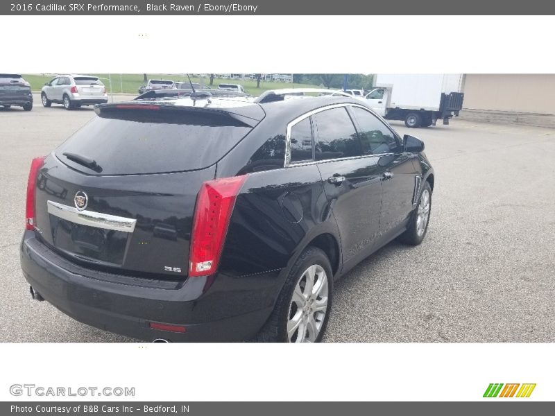 Black Raven / Ebony/Ebony 2016 Cadillac SRX Performance