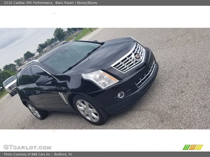 Black Raven / Ebony/Ebony 2016 Cadillac SRX Performance