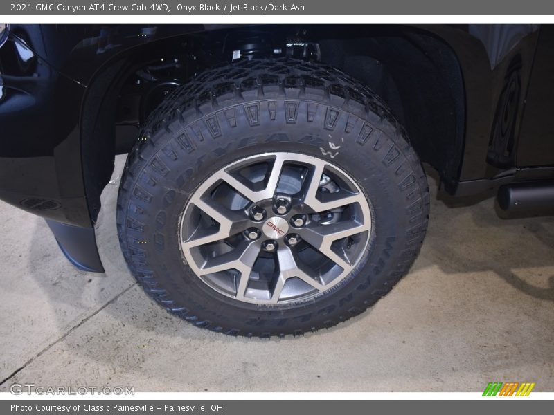 Onyx Black / Jet Black/Dark Ash 2021 GMC Canyon AT4 Crew Cab 4WD