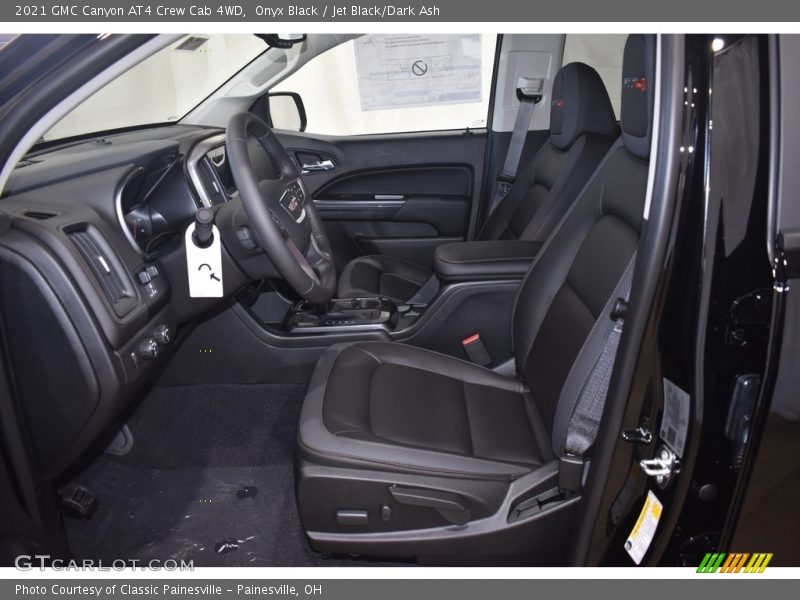 Onyx Black / Jet Black/Dark Ash 2021 GMC Canyon AT4 Crew Cab 4WD
