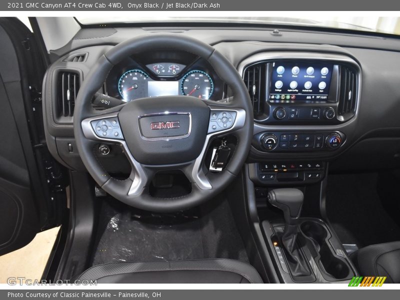 Onyx Black / Jet Black/Dark Ash 2021 GMC Canyon AT4 Crew Cab 4WD