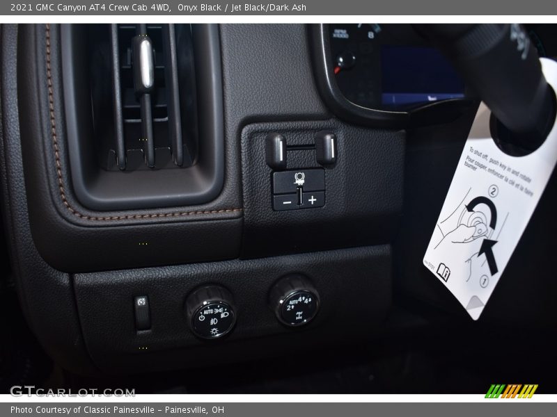 Onyx Black / Jet Black/Dark Ash 2021 GMC Canyon AT4 Crew Cab 4WD
