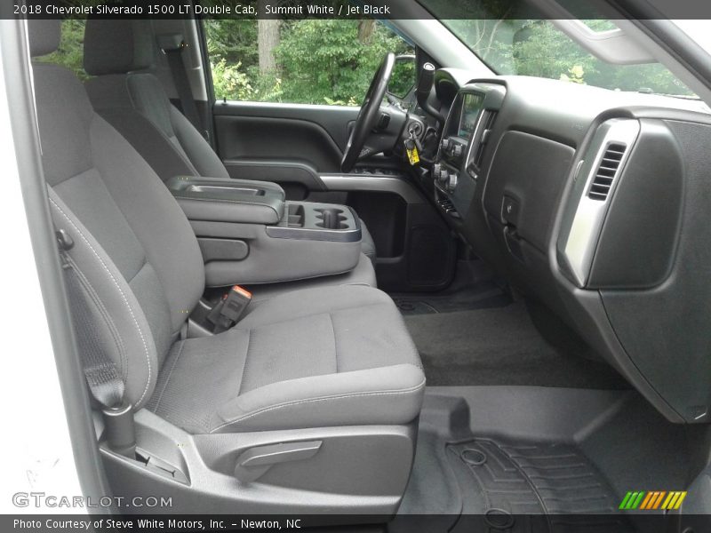 Front Seat of 2018 Silverado 1500 LT Double Cab