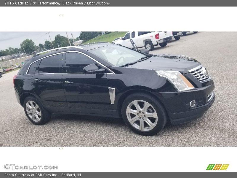 Black Raven / Ebony/Ebony 2016 Cadillac SRX Performance