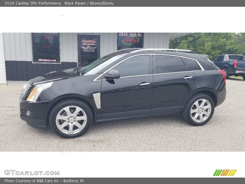 Black Raven / Ebony/Ebony 2016 Cadillac SRX Performance