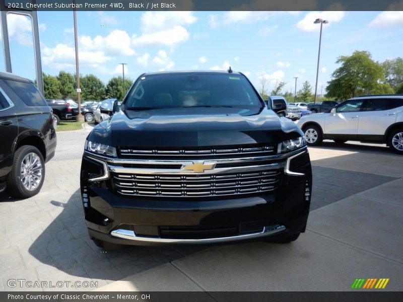 Black / Jet Black 2021 Chevrolet Suburban Premier 4WD