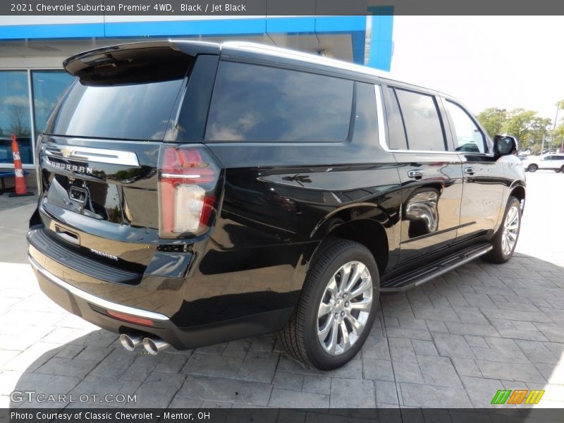 Black / Jet Black 2021 Chevrolet Suburban Premier 4WD