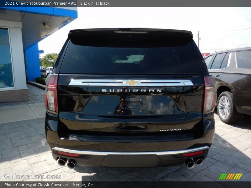 Black / Jet Black 2021 Chevrolet Suburban Premier 4WD