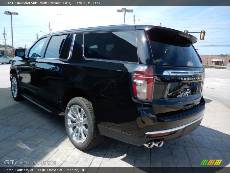 Black / Jet Black 2021 Chevrolet Suburban Premier 4WD