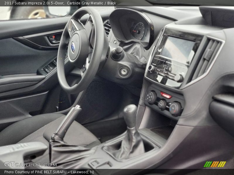 Carbide Gray Metallic / Black 2017 Subaru Impreza 2.0i 5-Door
