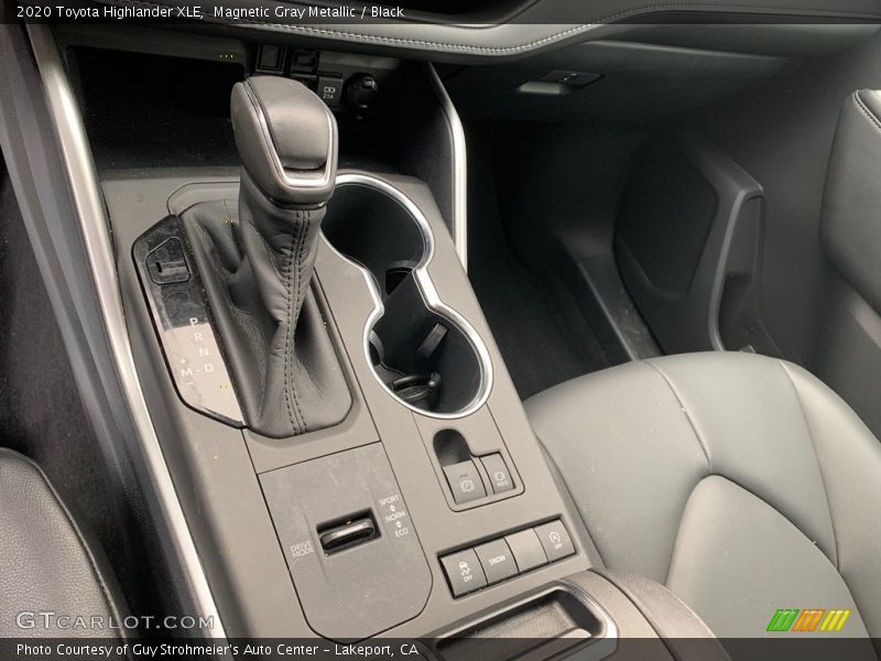 Magnetic Gray Metallic / Black 2020 Toyota Highlander XLE