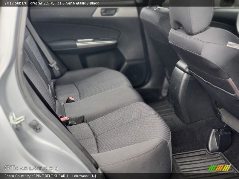 Ice Silver Metallic / Black 2012 Subaru Forester 2.5 X
