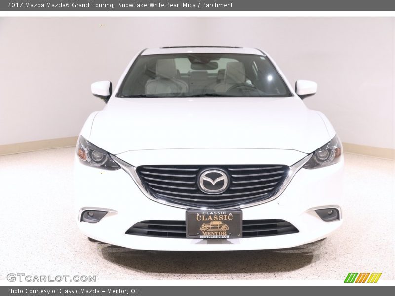 Snowflake White Pearl Mica / Parchment 2017 Mazda Mazda6 Grand Touring