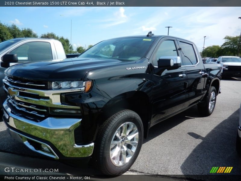Black / Jet Black 2020 Chevrolet Silverado 1500 LTZ Crew Cab 4x4