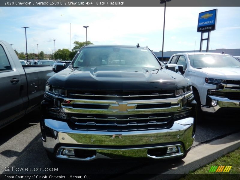 Black / Jet Black 2020 Chevrolet Silverado 1500 LTZ Crew Cab 4x4