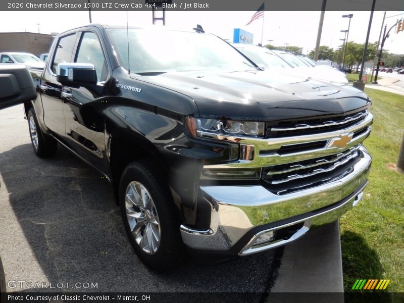 Black / Jet Black 2020 Chevrolet Silverado 1500 LTZ Crew Cab 4x4