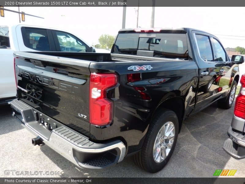 Black / Jet Black 2020 Chevrolet Silverado 1500 LTZ Crew Cab 4x4