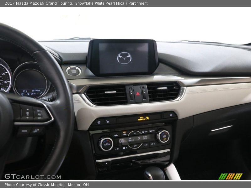 Snowflake White Pearl Mica / Parchment 2017 Mazda Mazda6 Grand Touring