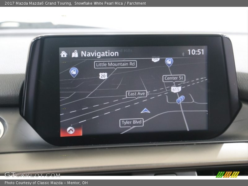 Snowflake White Pearl Mica / Parchment 2017 Mazda Mazda6 Grand Touring