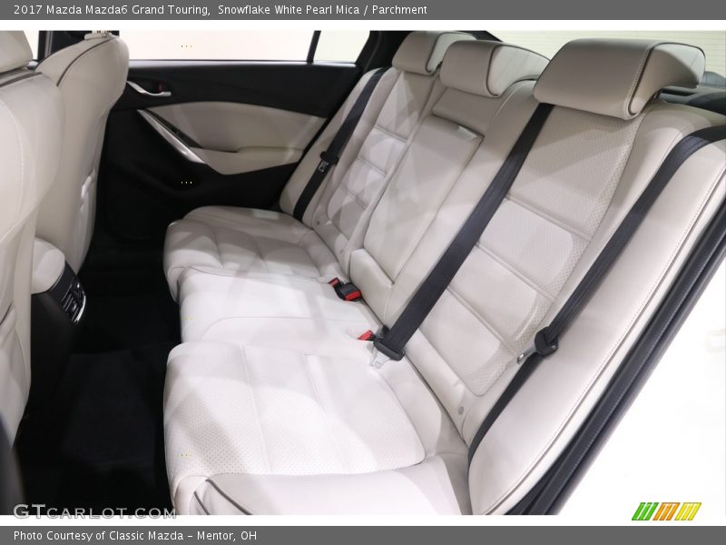Snowflake White Pearl Mica / Parchment 2017 Mazda Mazda6 Grand Touring