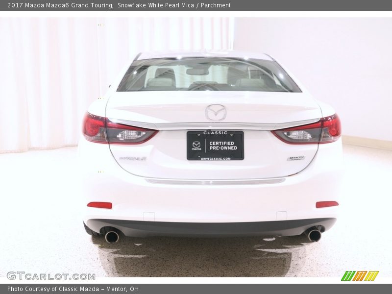 Snowflake White Pearl Mica / Parchment 2017 Mazda Mazda6 Grand Touring
